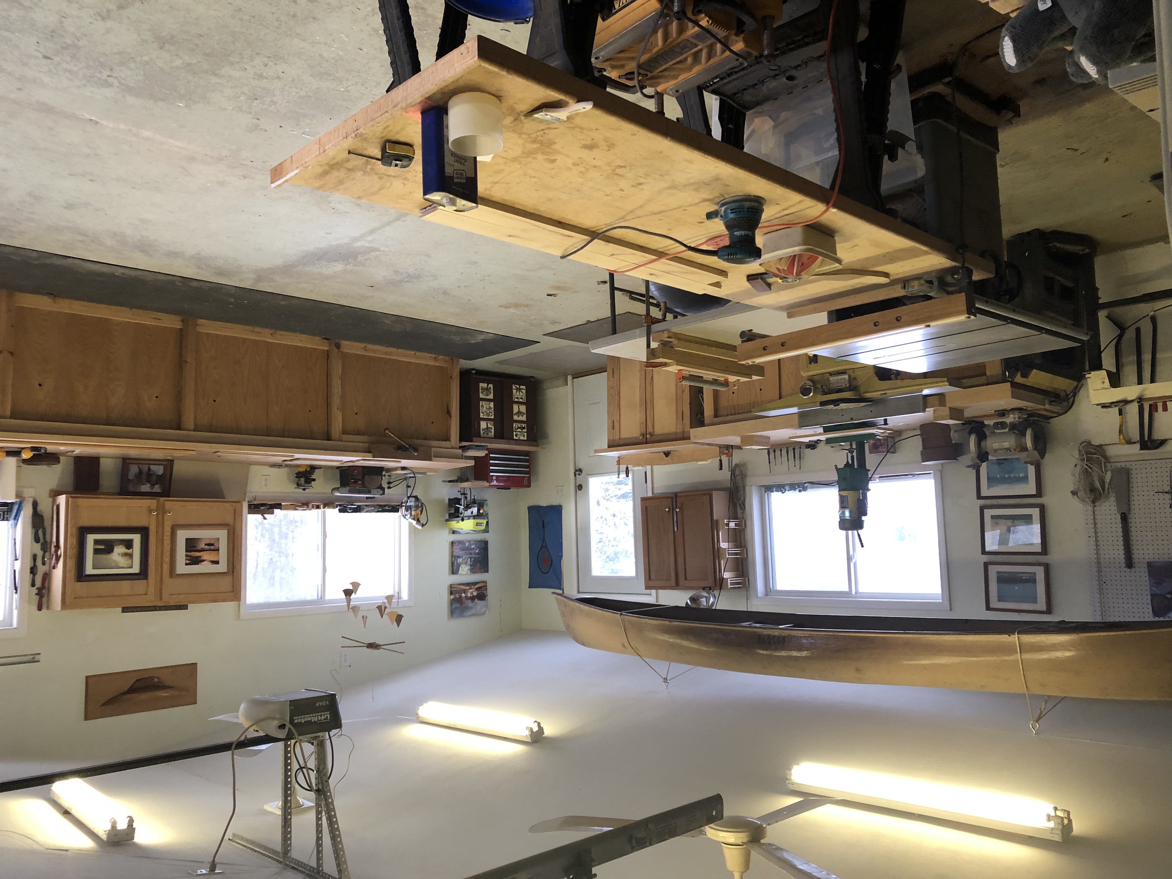 The Dunnington Design woodworking shop in Barneveld, WI